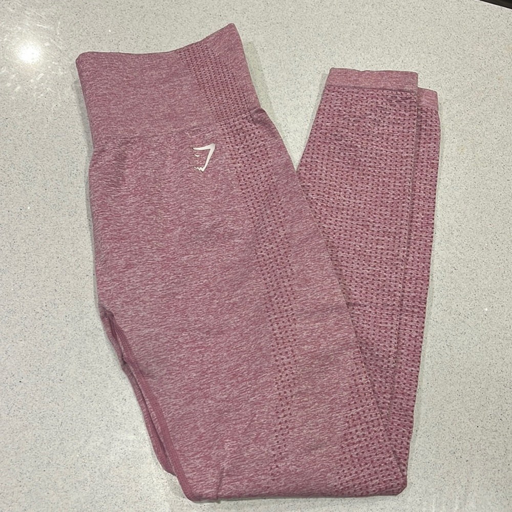 Pink Gymshark Seamless Leggings